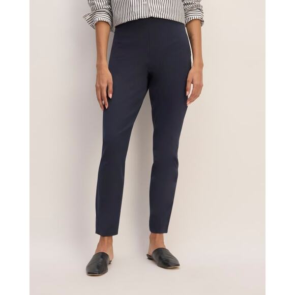 Everlane The Bi-Stretch Work Pant in Navy Blue Size 12 - Picture 1 of 8